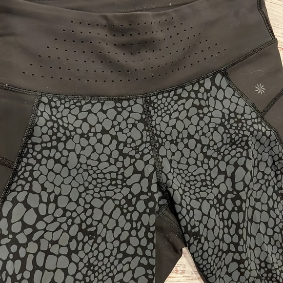 Athleta‎ Crocodile Stealth TruCool Capri Skulptek - Picture 2 of 6